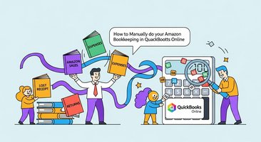 How to Manually do your Amazon Bookkeeping in QuickBooks Online