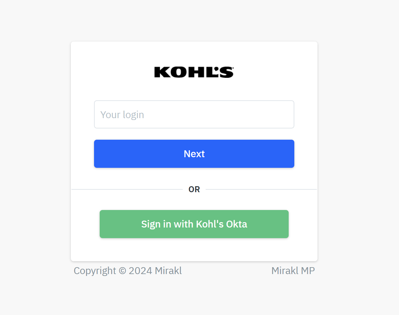 kohls_login